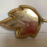 Brass leaf pocket empty