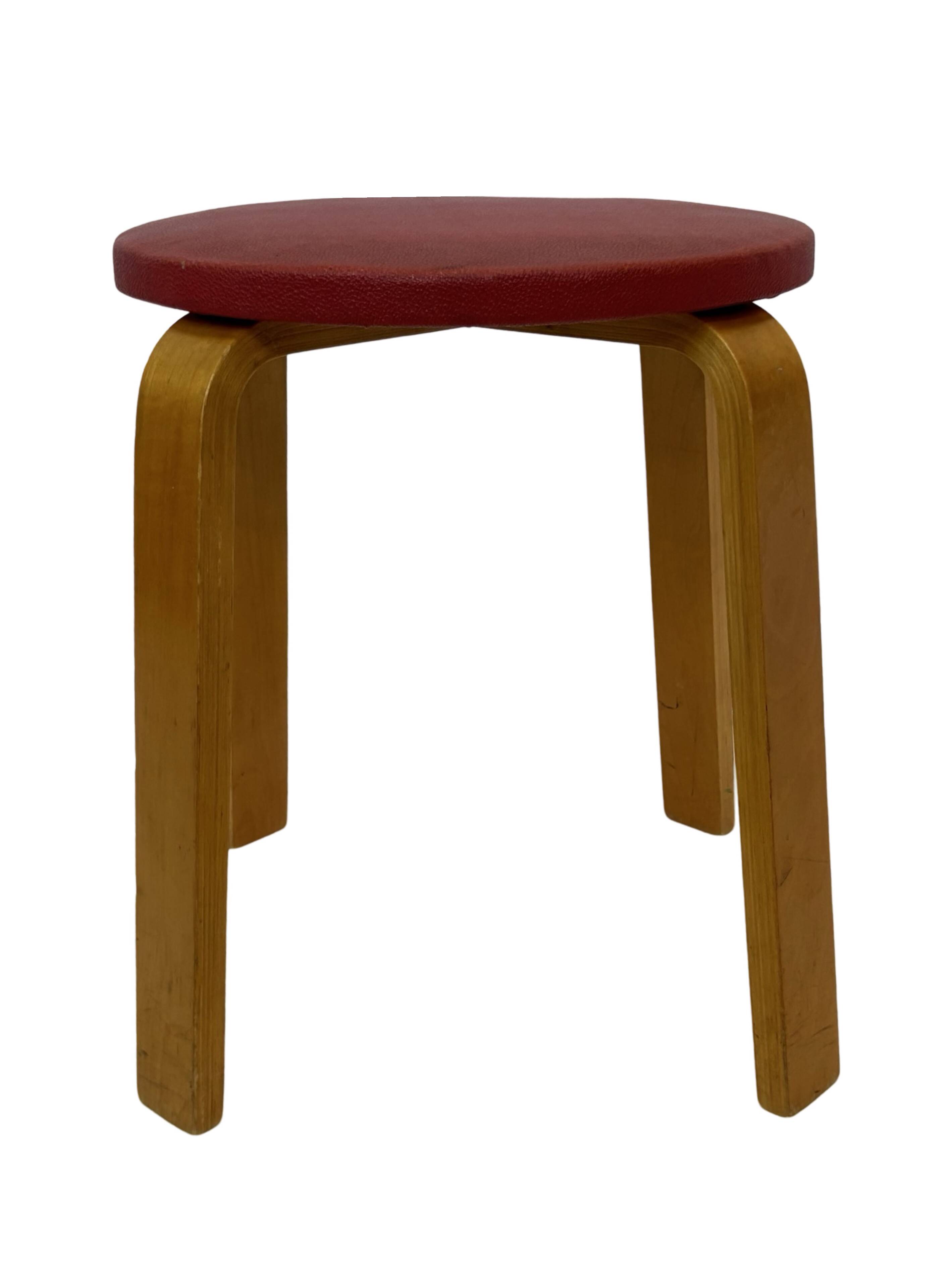 Vintage Cor Alons for Den Boer Gouda stool 1950s design