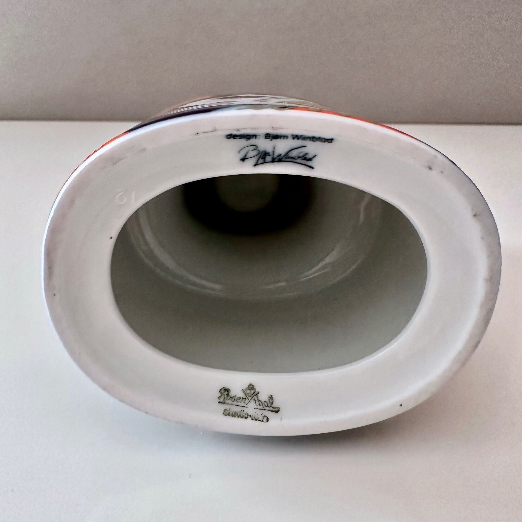 Rosenthal Björn Wiinblad candle holder from 1001 Nights, 70's