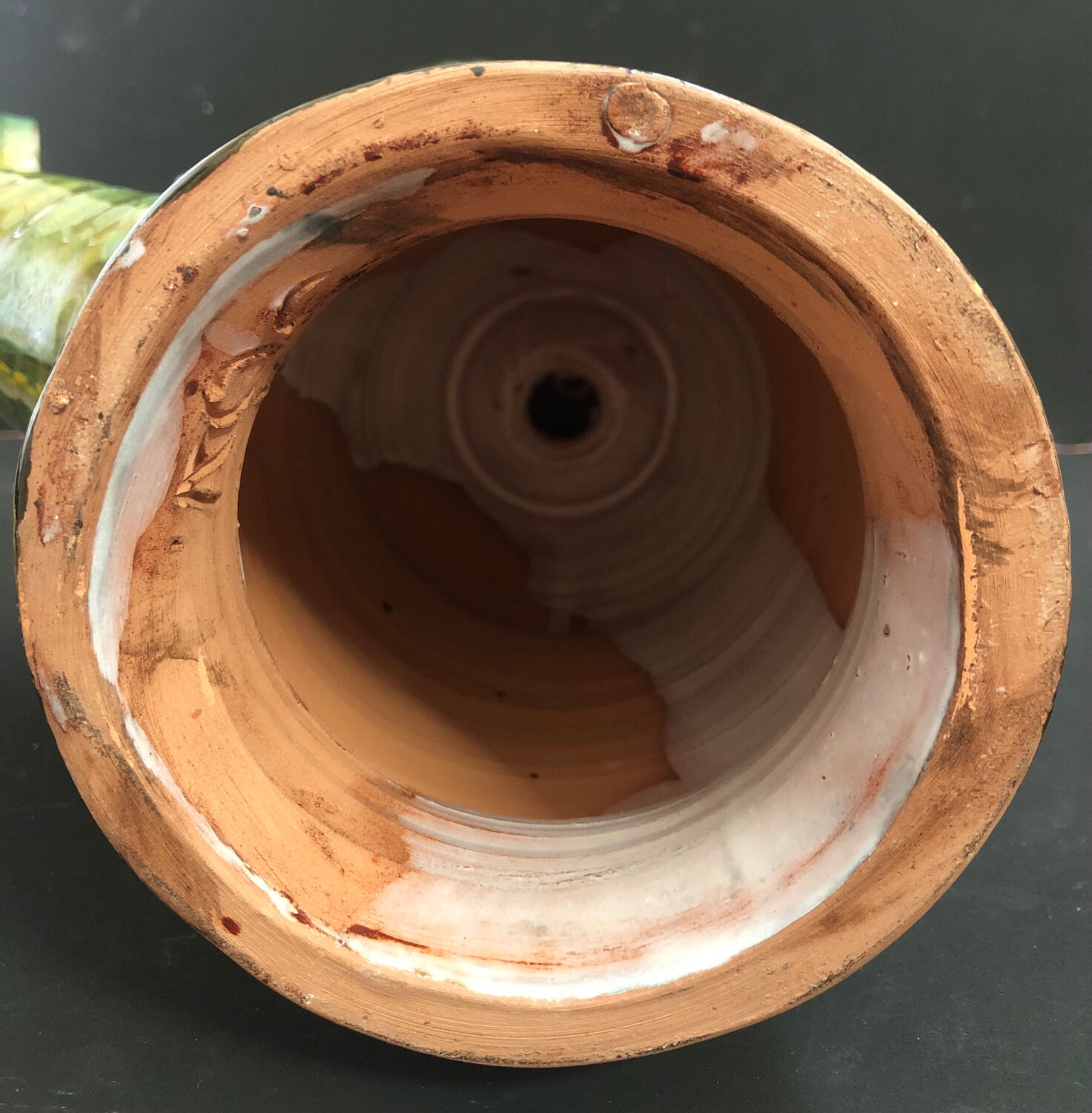 Ceramic shaped piece by Mária Sövegjártó