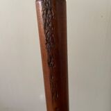 Varnished wooden stool