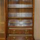 Art Nouveau library in burr walnut by Léon Jallot