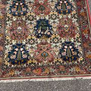 tapis d'orient à décor d'oiseaux 150/205cm