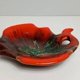 Ceramic fish bowl or pocket tray signed Vallauris, 1950s.