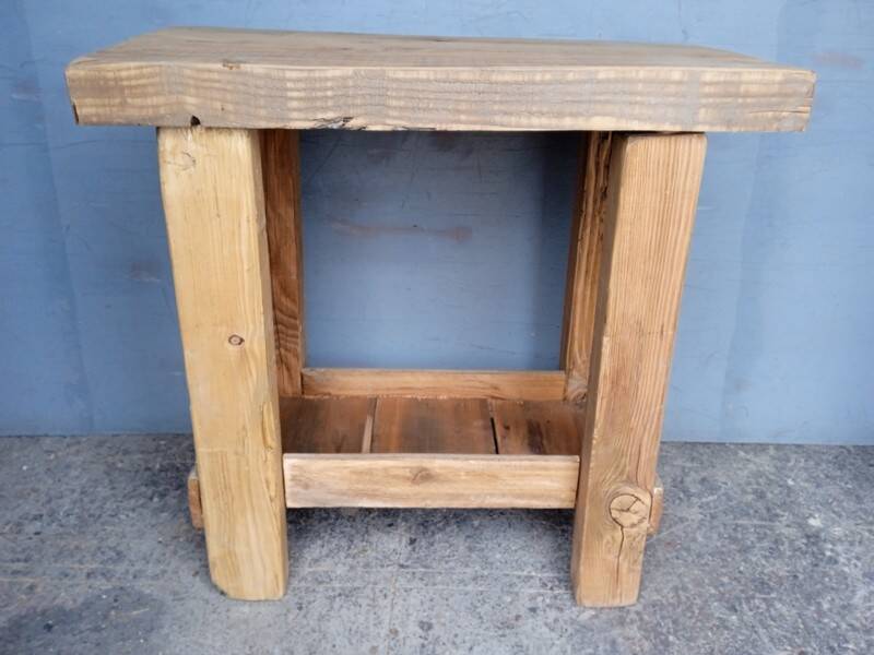 Workbench 90cm old solid wood