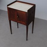 Bedside mahogany end XVIII