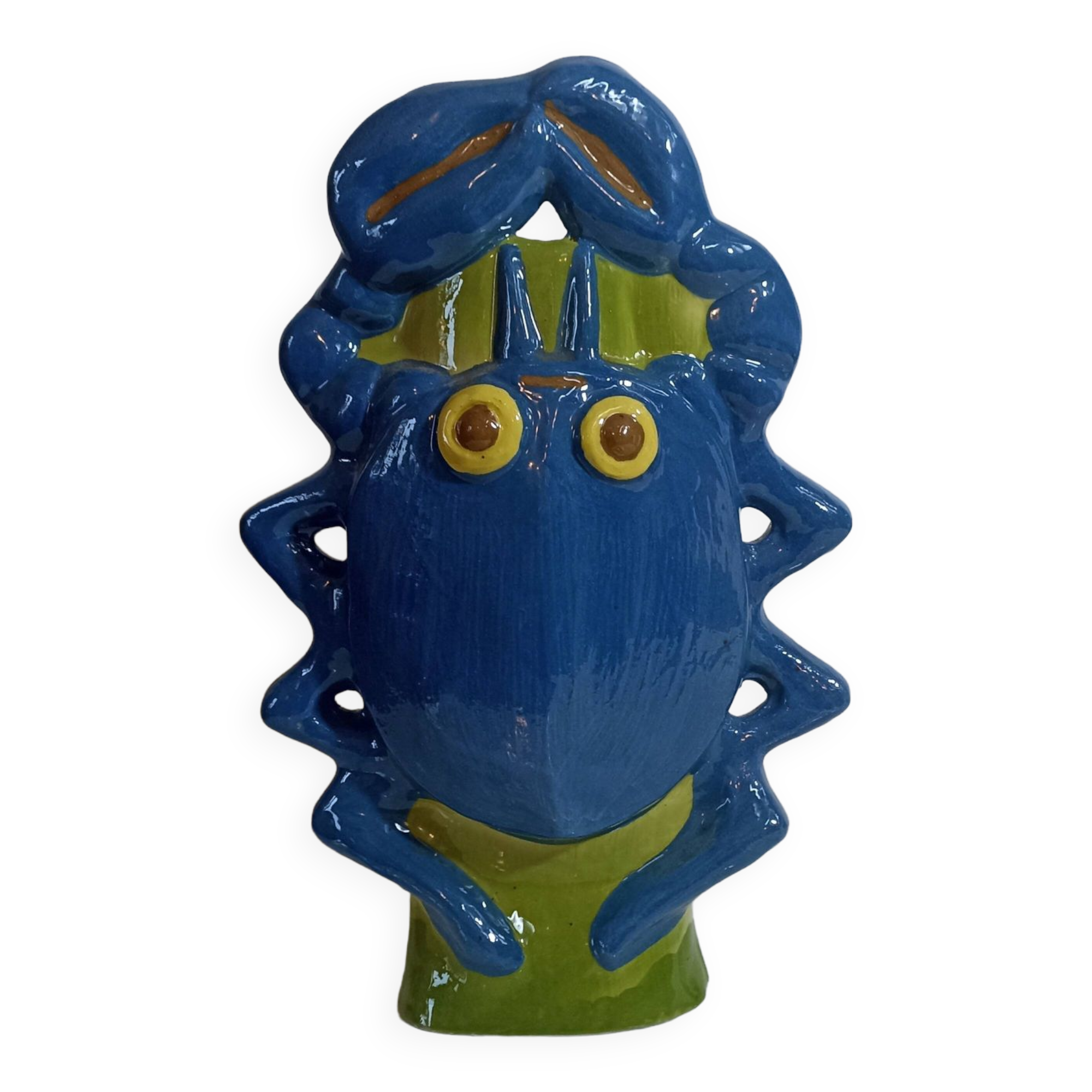 20th century designer ceramic vase Sandra Corina Paris