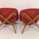 Ensemble de 2 fauteuils coque de Miroslav Navratil, années 1960
