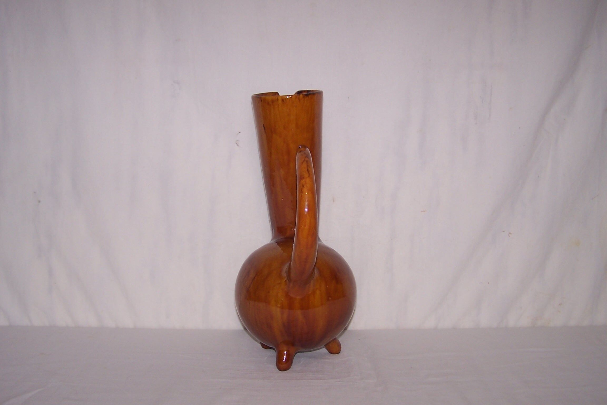 Zoomorphic vase tripod, old biot, 50