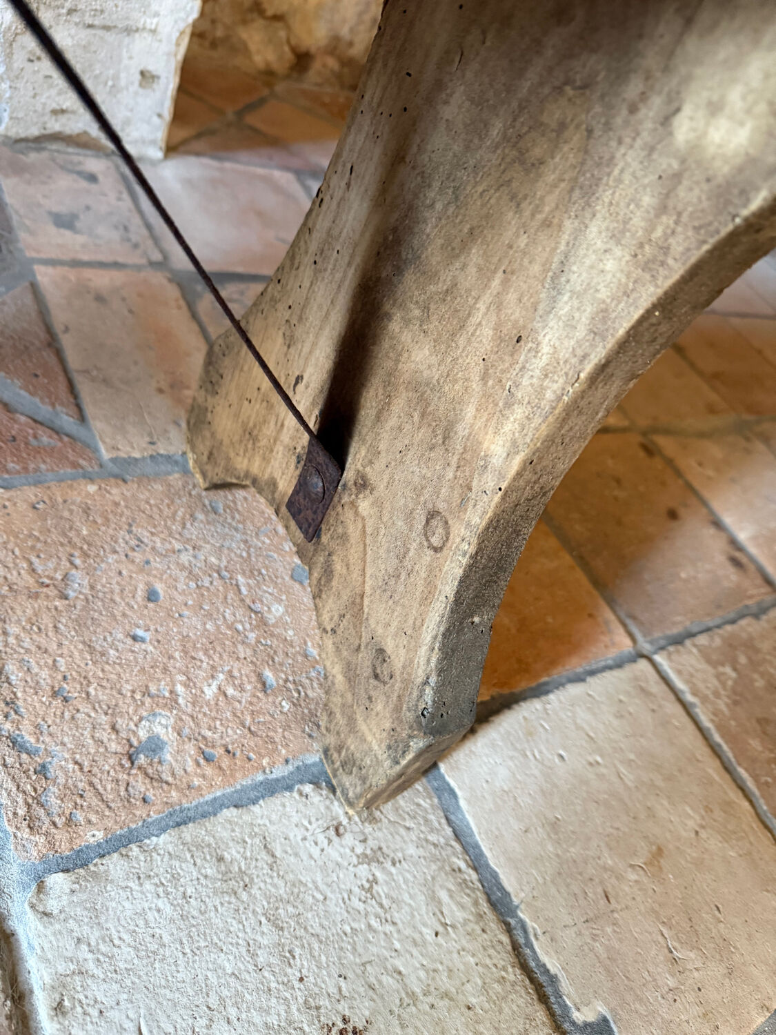 Banc de ferme rénové
