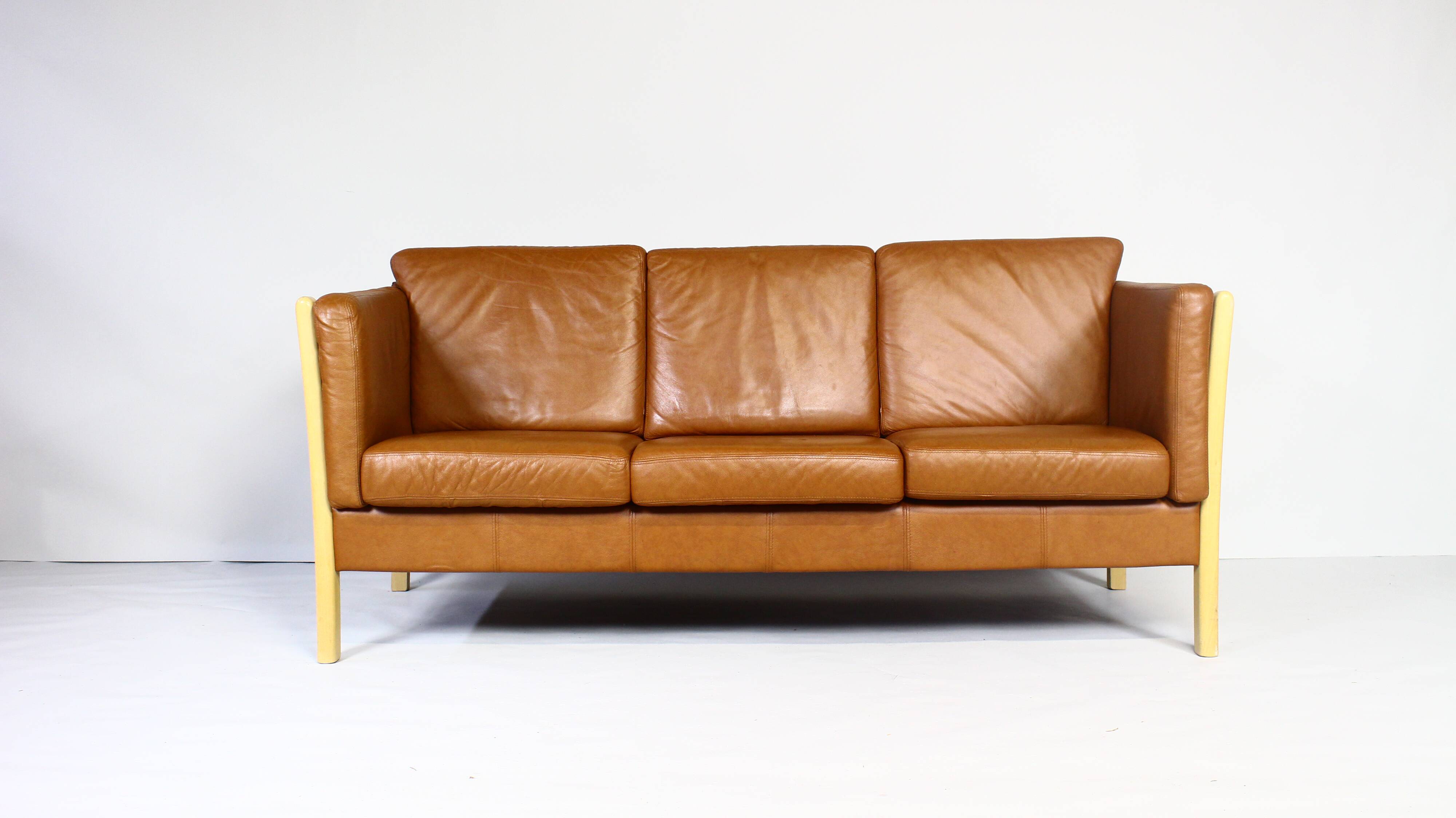 Danish leather sofa
