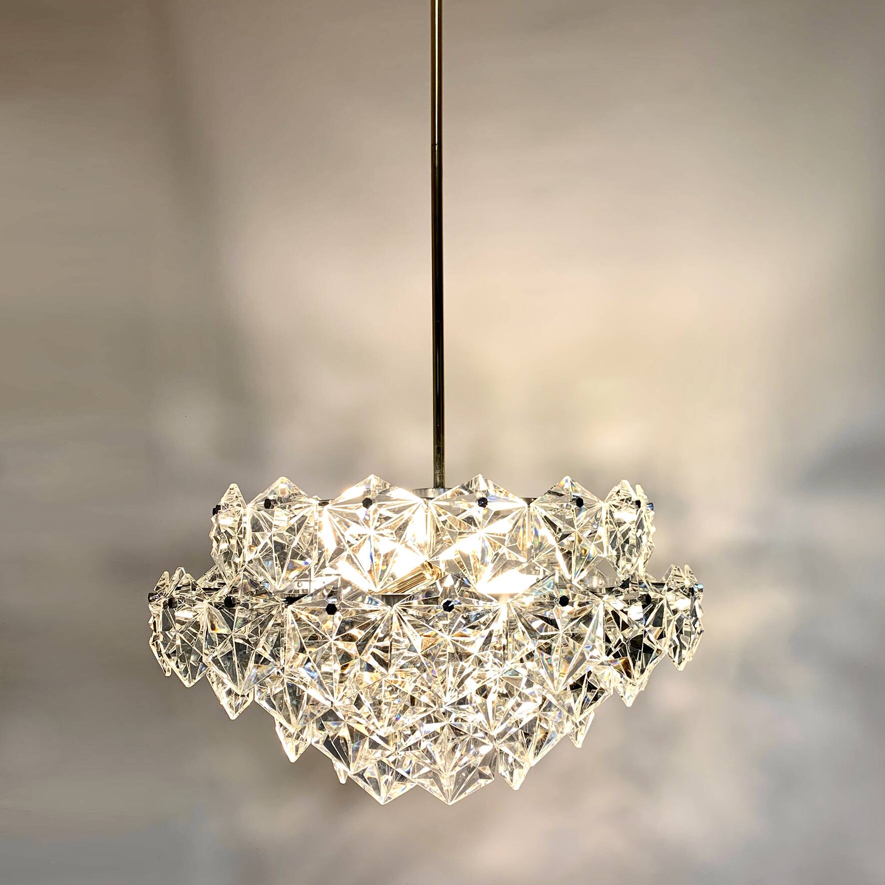 Kinkeldey 5-tier chandelier, 1960s