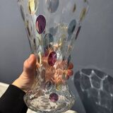 Bohemian glass vase Borske Sklo Nemo Pitcher by Max Kannegiesser