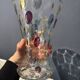 Bohemian glass vase Borske Sklo Nemo Pitcher by Max Kannegiesser