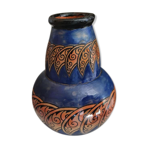Vase en céramique par Yvonne Brunet