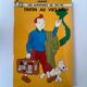 Tintin album advertising panel