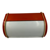 Vintage metal bread box