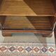 1930s English walnut sideboard