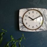 Vintage silent wall clock "Jaz Spring"