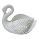 Vintage Italian ceramic swan planter pot