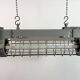 Grey Industrial Hanging Tube Light from Elektrosvit, 1970s