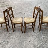 4 chairs mulched in ash