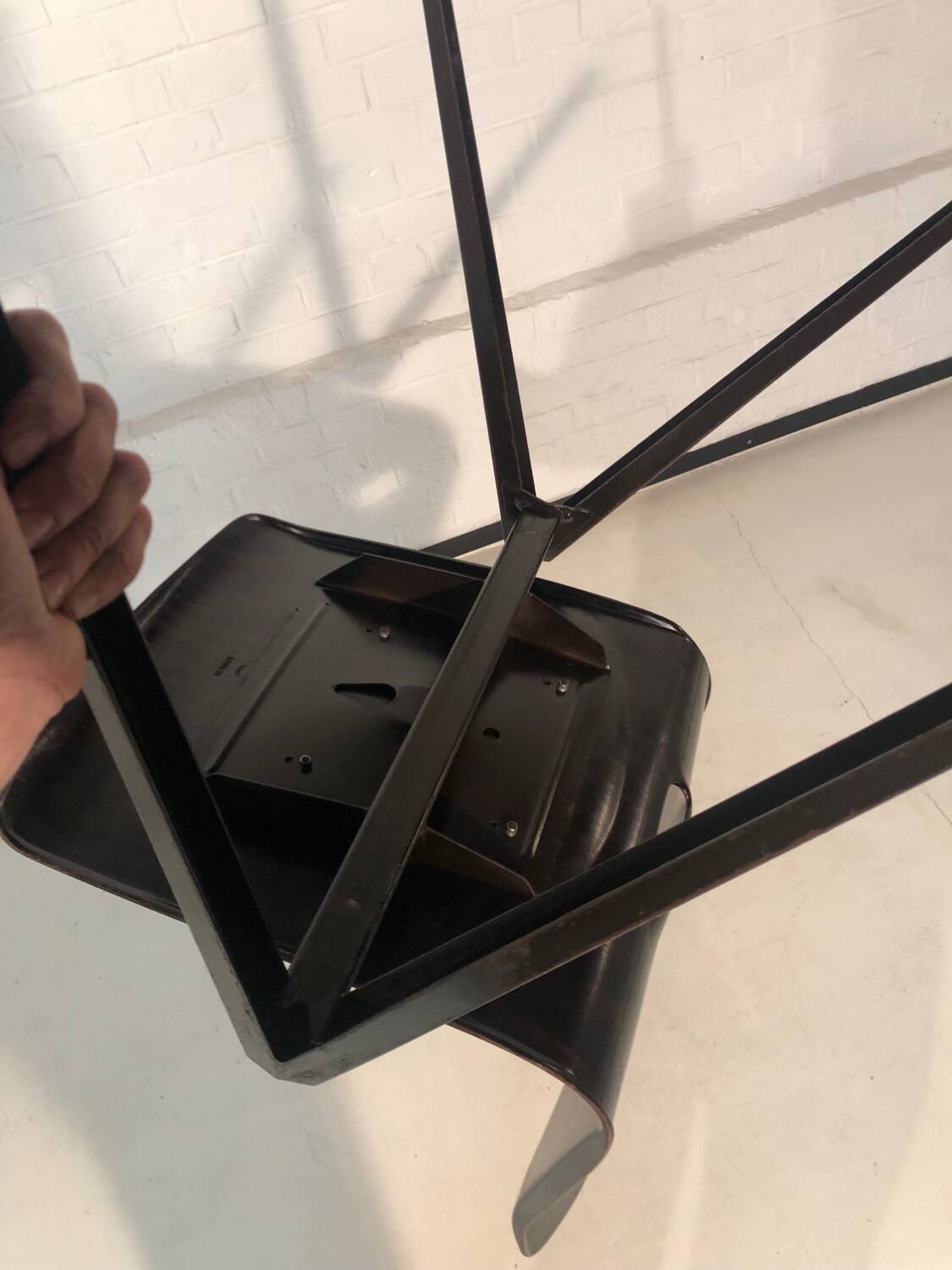 4 vintage Thur op seat chairs - Pagholz circa 1970