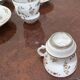 Limoges porcelain tea/coffee service – Maison Giraud, gold decoration – X
