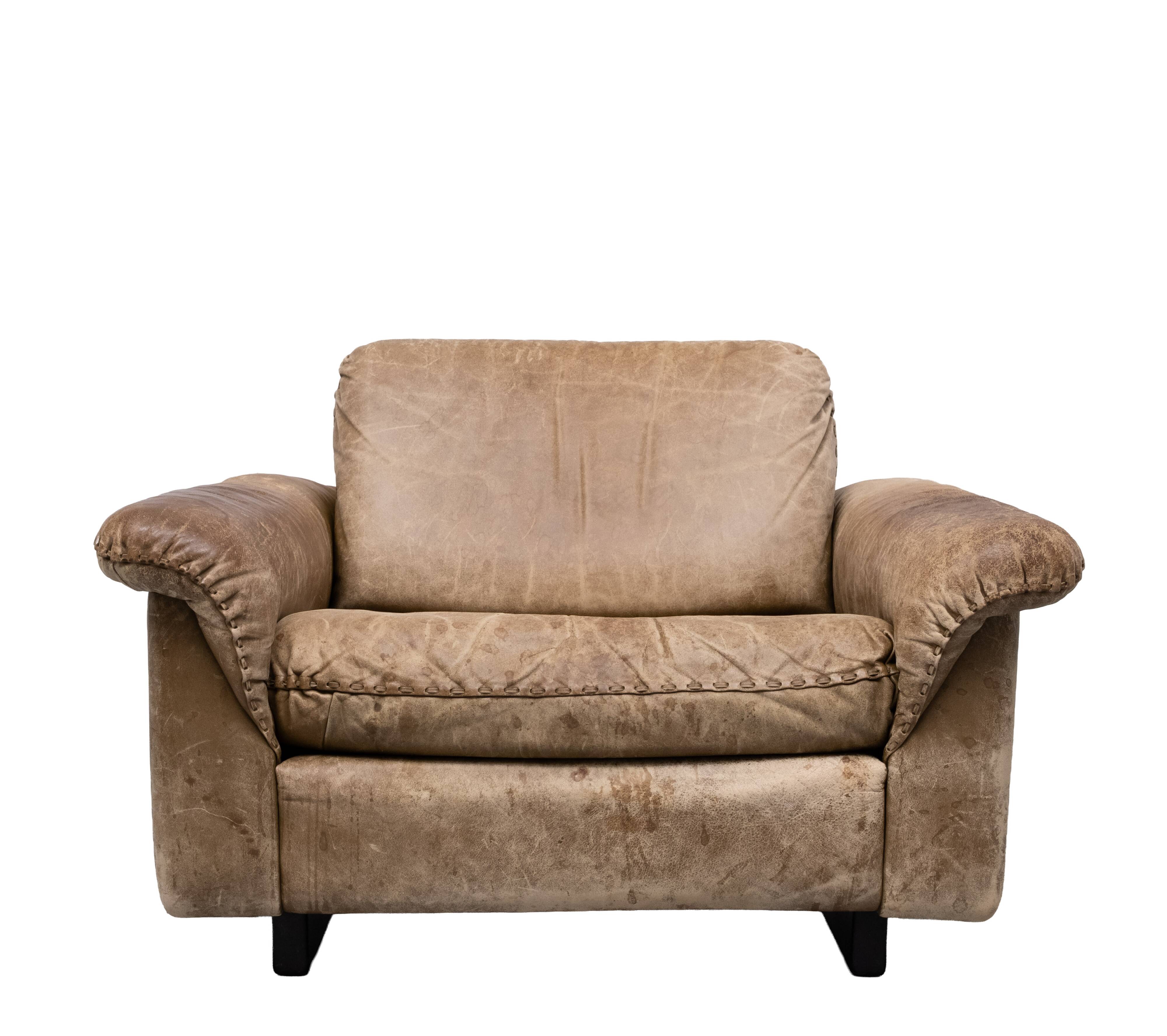 De Sede DS 31 Superb patinated Arm Chair 1970s