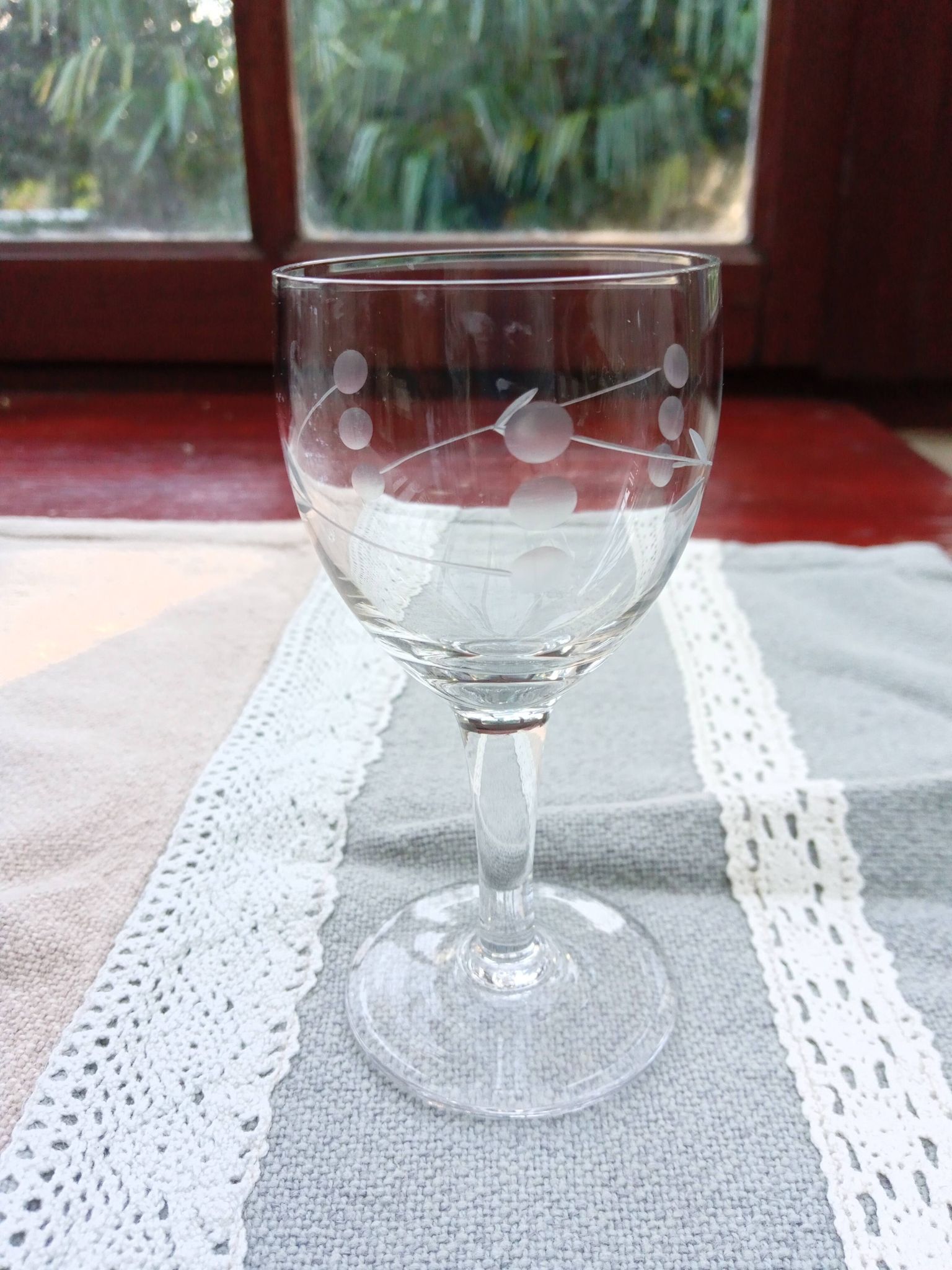 11 verres à pied années 40