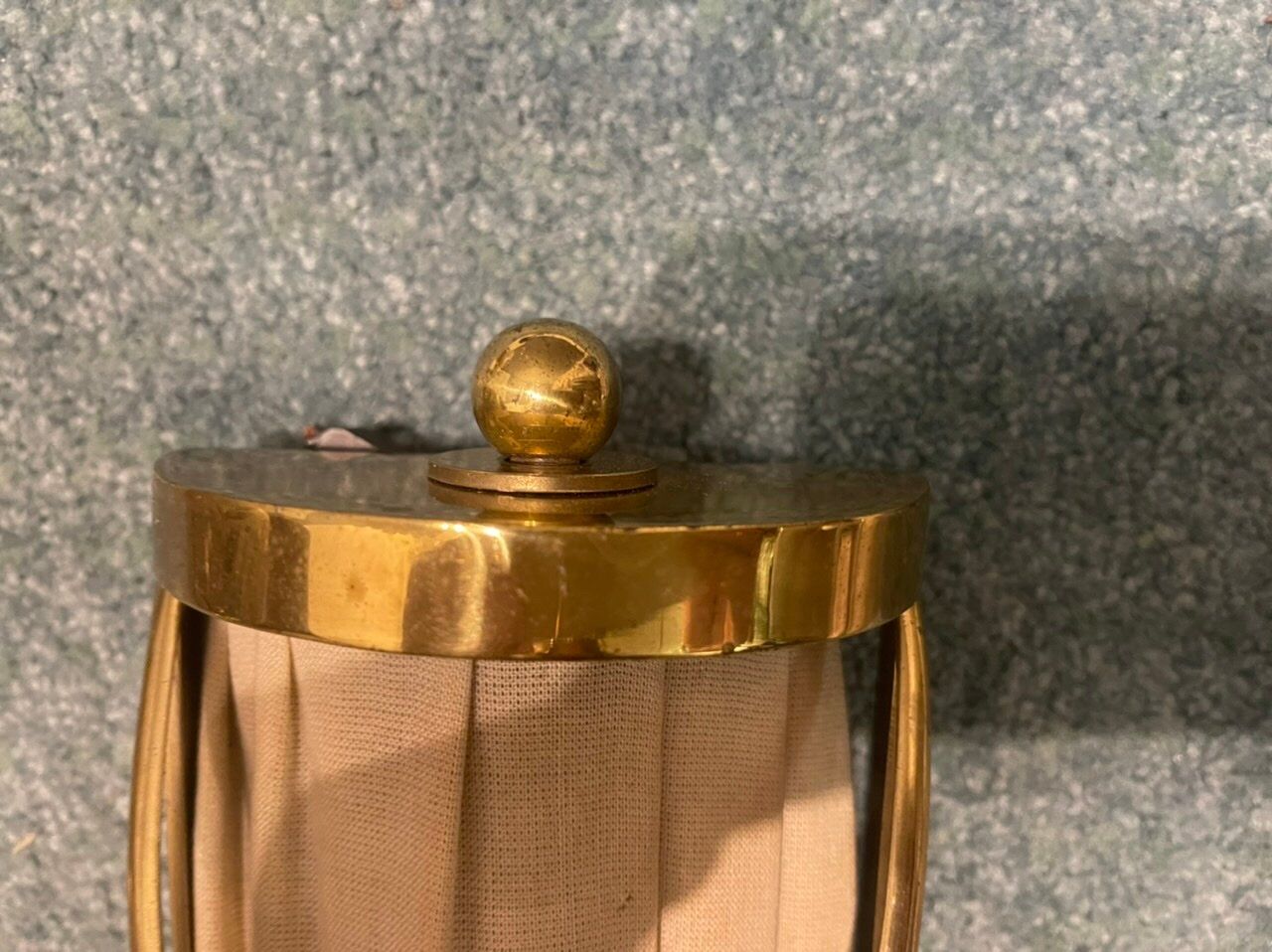 Italian Brass Sconce, 1970s