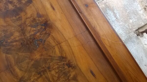 Ancienne paire de portes armoire