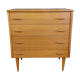 Commode vintage pieds fuselés