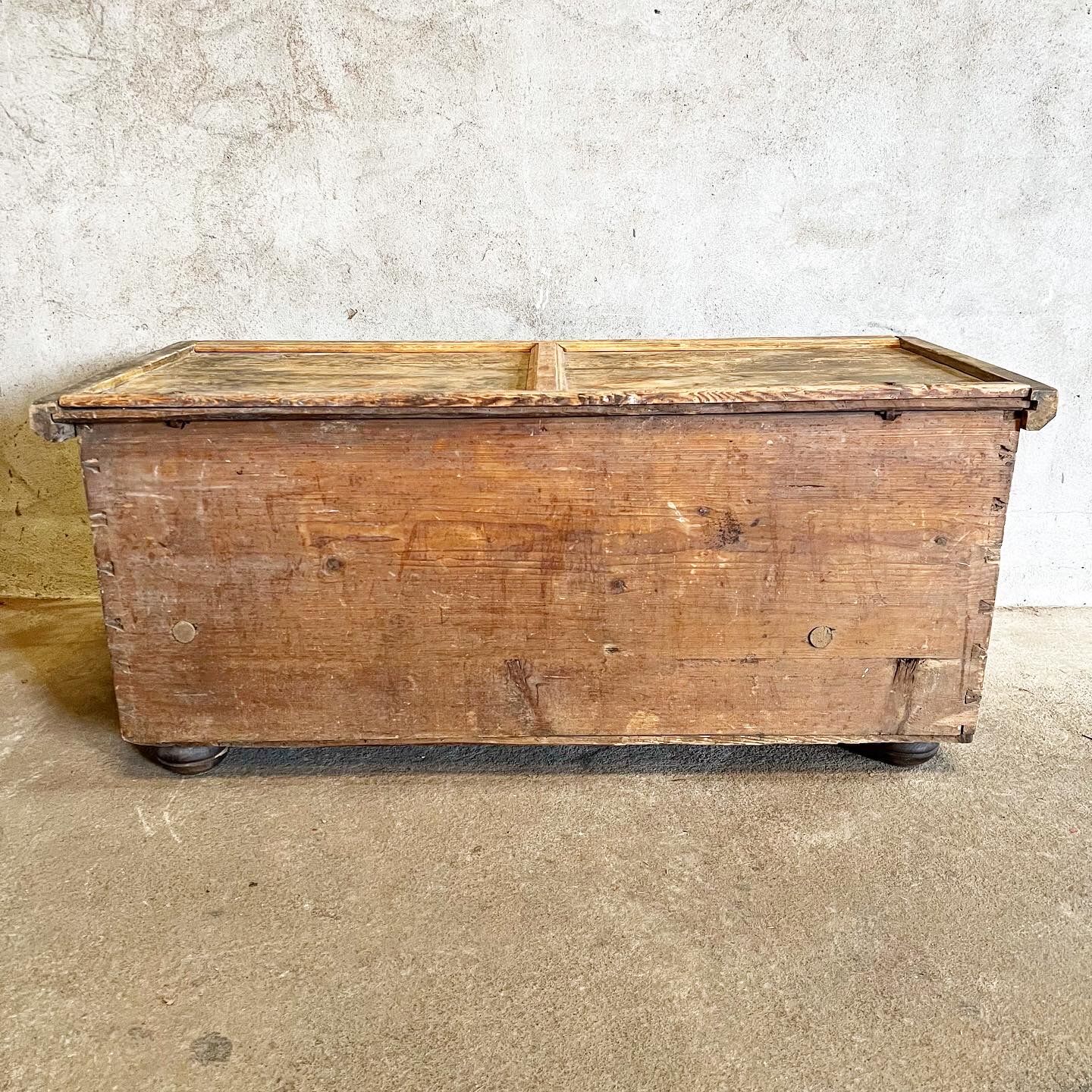 18th century painted folk chest