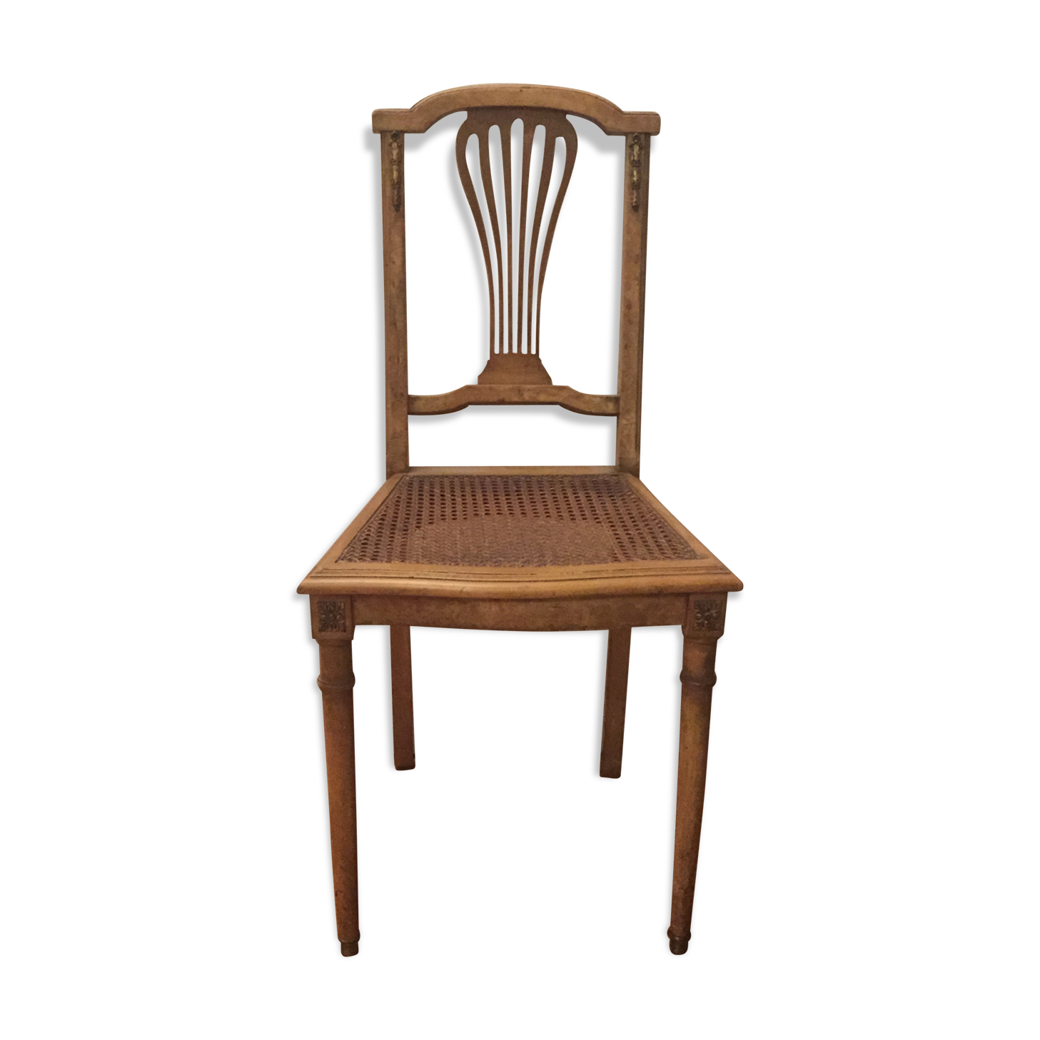 Cane wood chairs