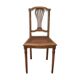 Chaises cannées en bois