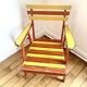Rare vintage wooden armchair