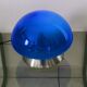 Lampe champignon king bleue glass vintage