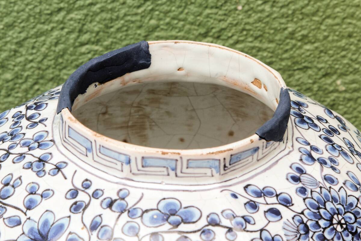 Paire de potiches couvertes, Delft, 18ème, Willem Van der Kool