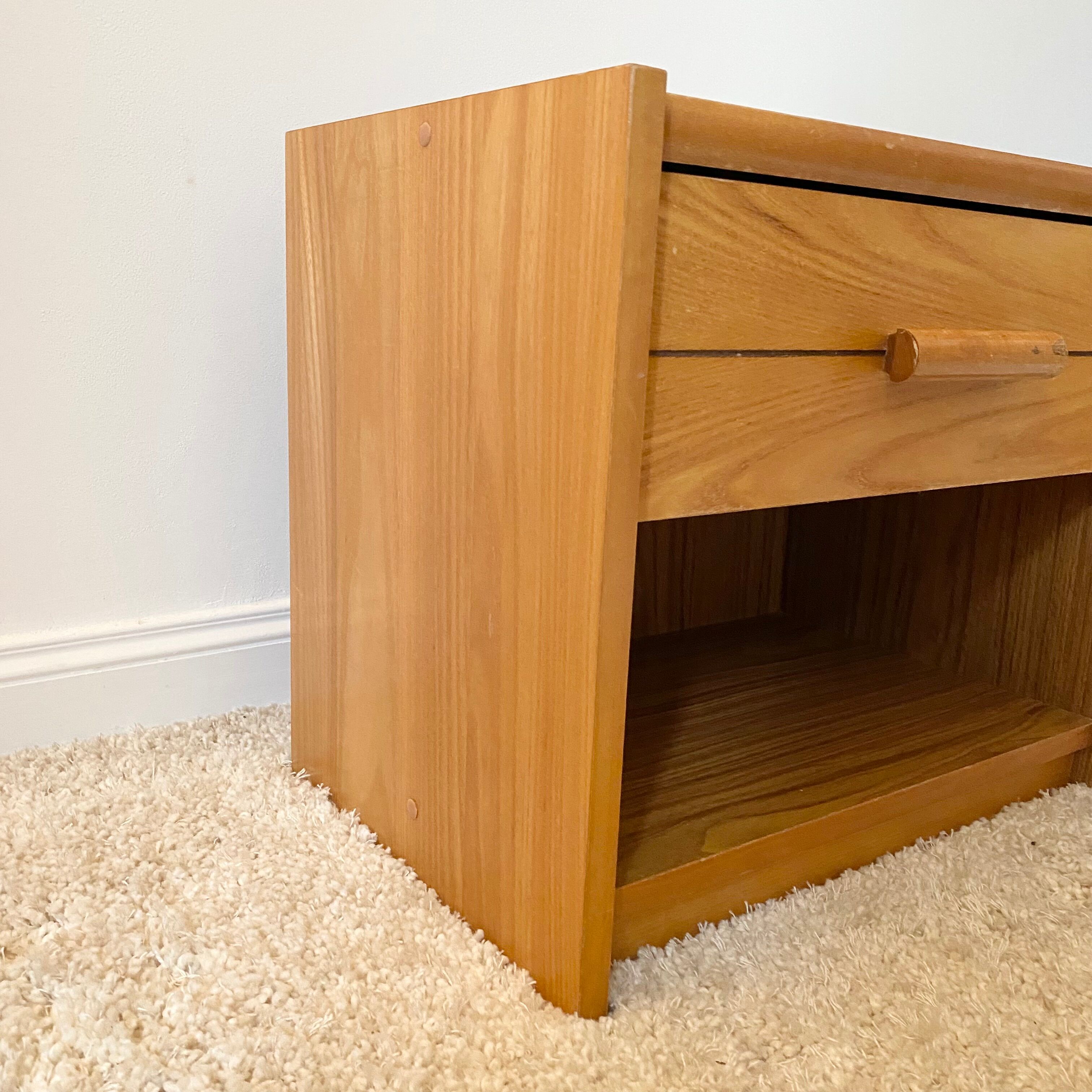 Vintage bedside table