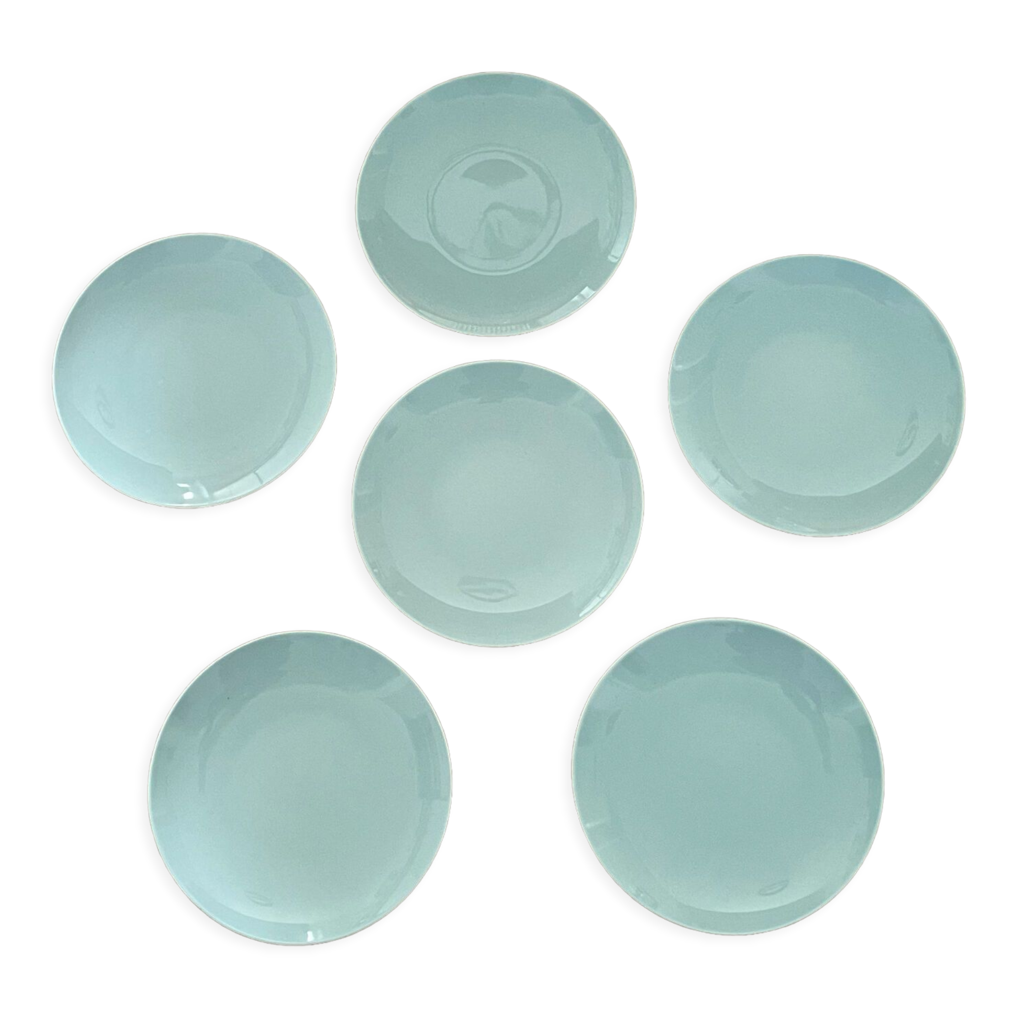 6 Guy Degrenne dessert plates