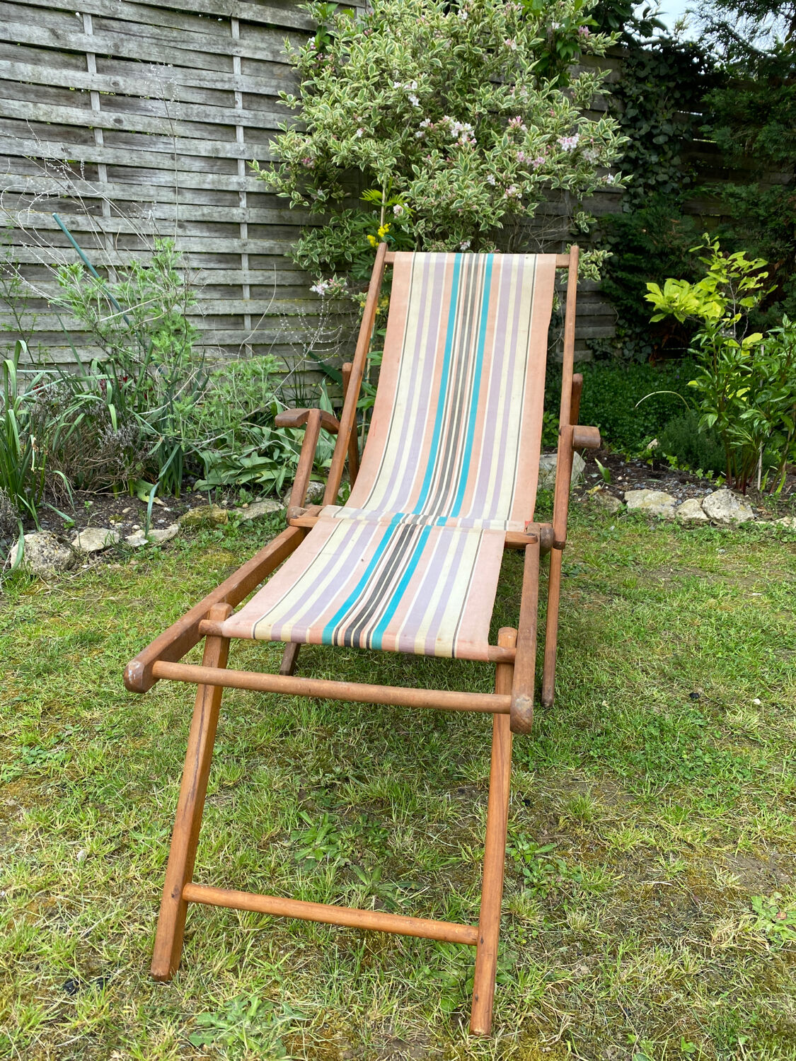 Vintage longue chair