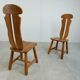 Set de 5 chaises de salle à manger par Depuydt Belgique années 1960
