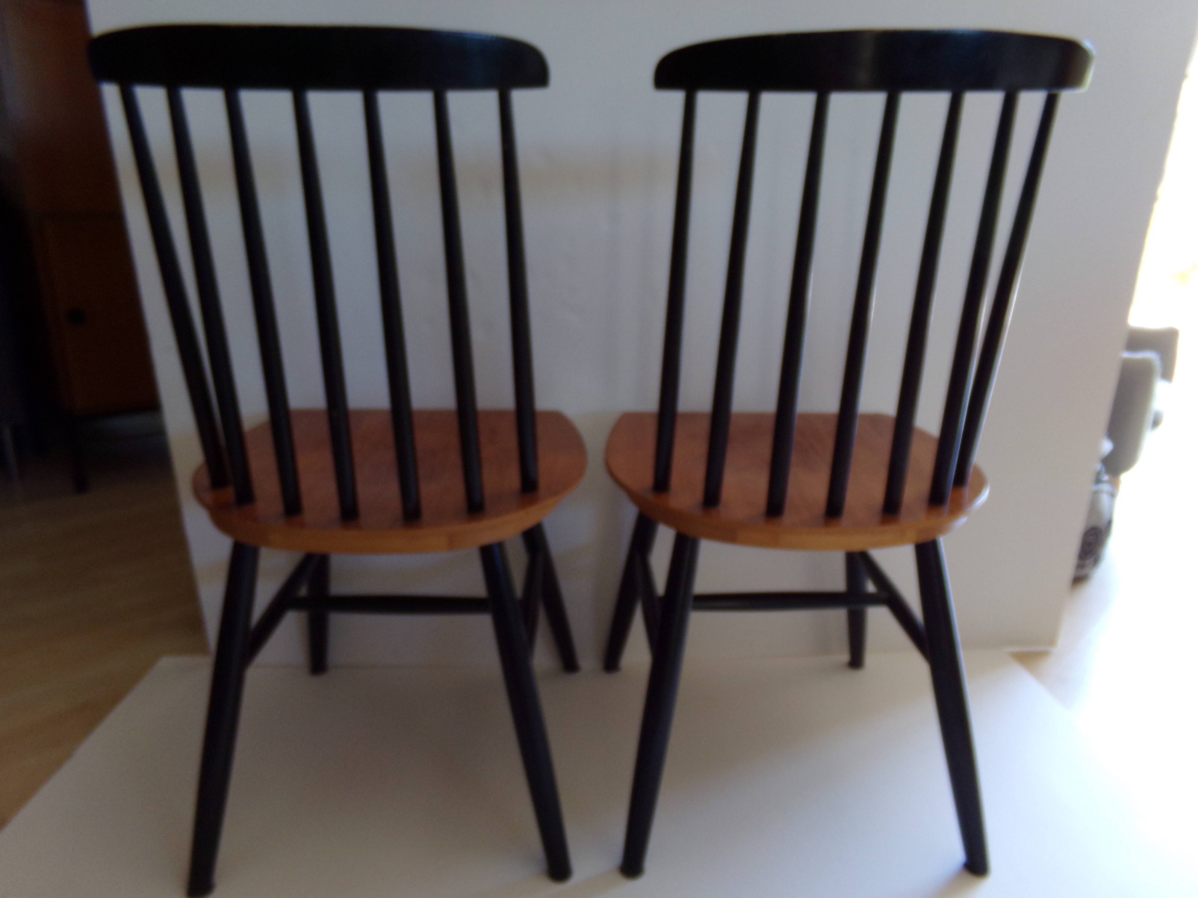 4 "Fanett" chairs by Ilmari Tapiovaara