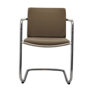 Chaise luge Wilkhahn Brun