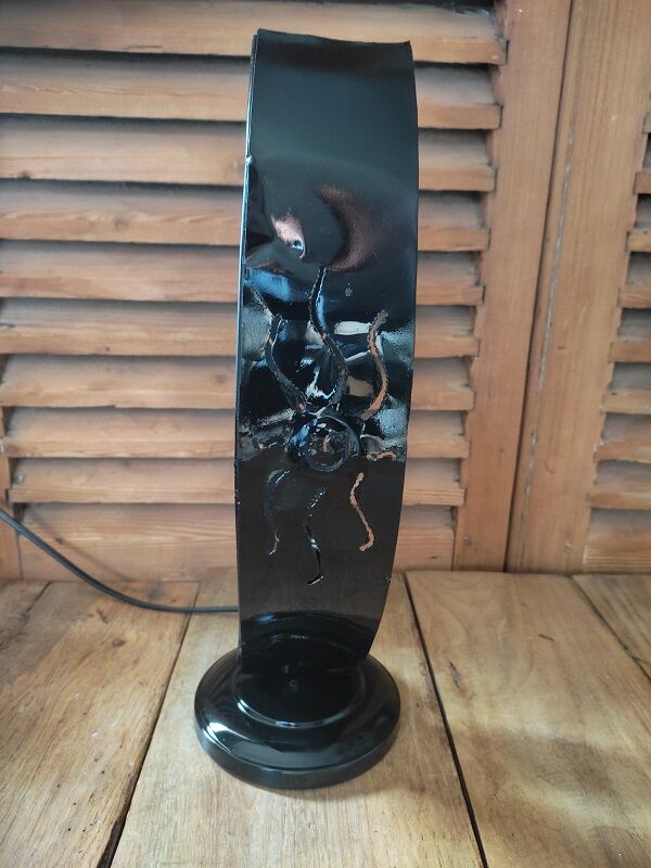 Living room lamp unique metal black dp 1222103