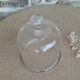 Old glass bell