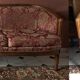 Set of Louis XVI style basket benches, 2 and 3 seats
