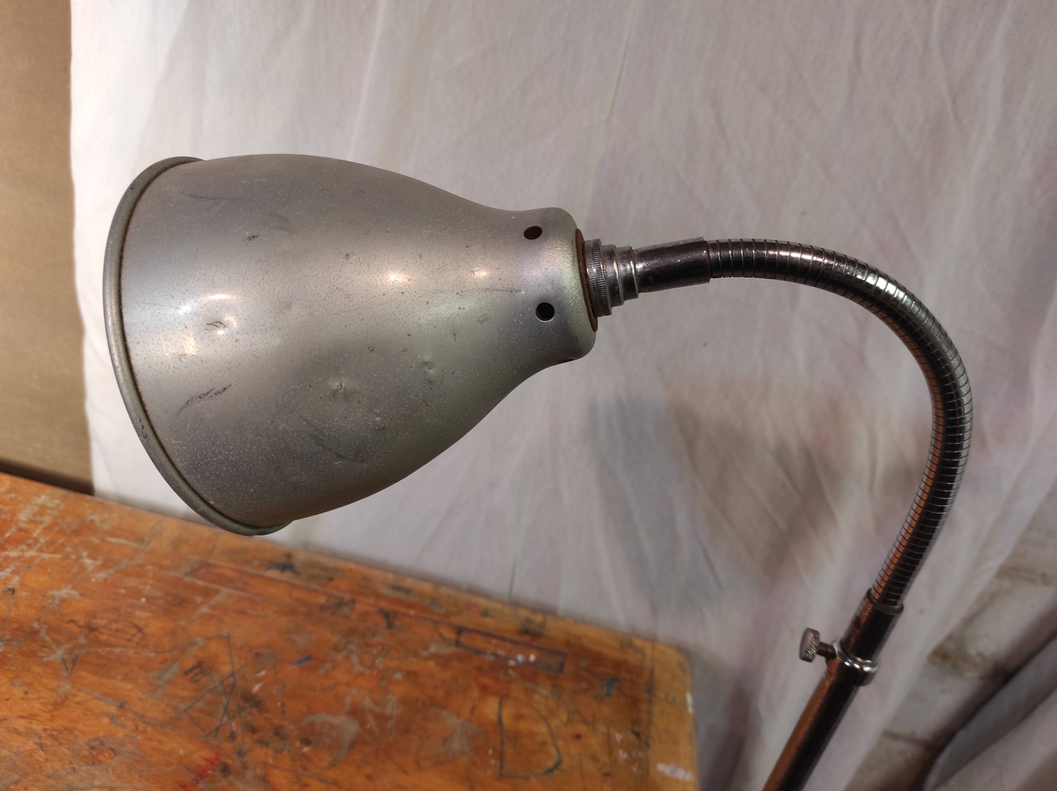 Workshop lamp ki-e-klair Alphonse Pinoit 1950