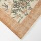 Tapis en laine et coton à décor floral
